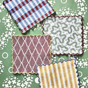 Anthropologie Matilda Goad & Co. Cocktail Napkins, Set of 4
